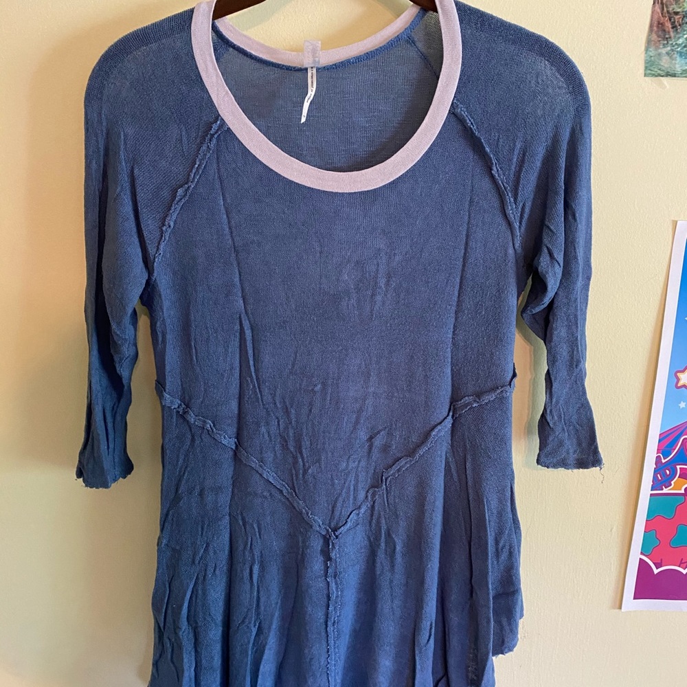 Free People knit shirt